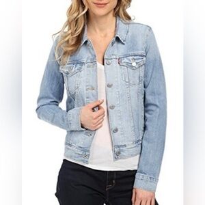 Levi’s Authentic Trucker Jacket in Ocean Hybrid Size Large